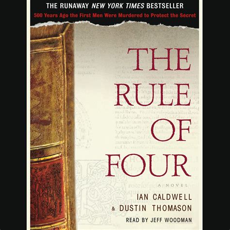 Ian Caldwell - The Rule of Four Ebook Reader