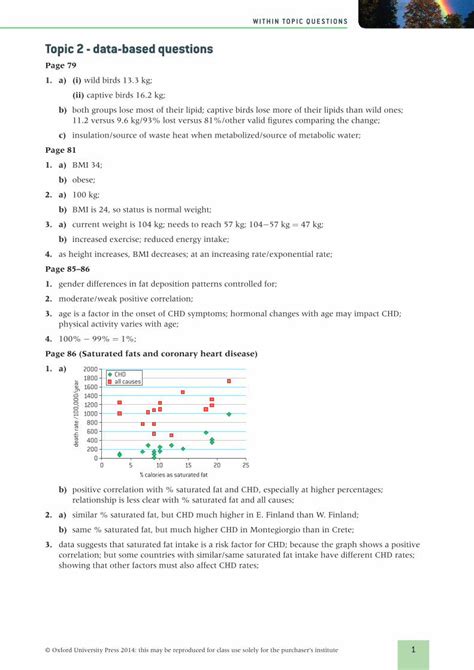 Ib Biology Data Based Questions Answers Kindle Editon