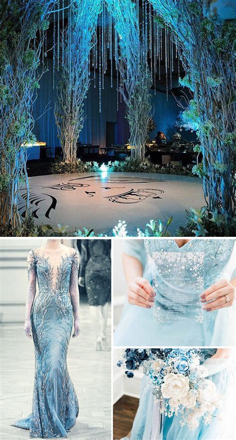 Ice Blue Bridesmaid Dresses: A Frozen Fairy Tale