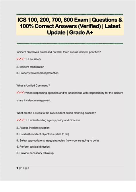 Ics 700 Answers Key 2014 Kindle Editon