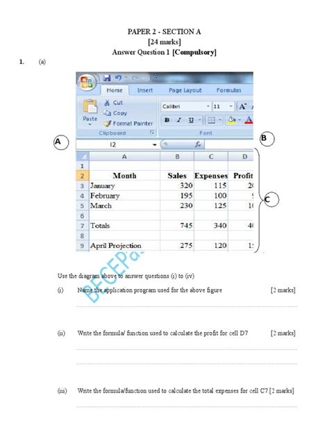 Ict Bece For June 2014 Questions And Answers PDF