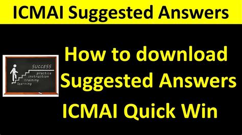 Icwai Final Postal Answers PDF