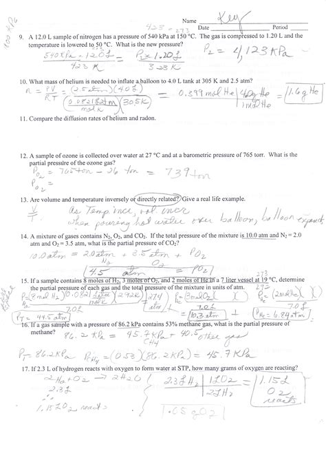 Ideal Solution Pogil Answers PDF