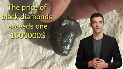 Identification of 1,000,000 Raw Black Diamonds in Rock