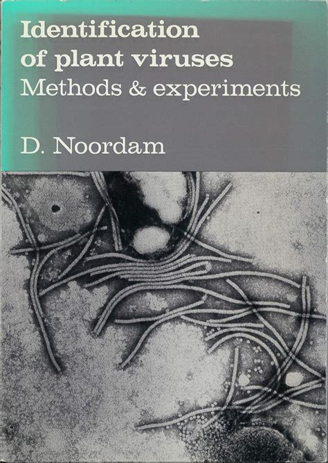 Identification of Plants Viruses Methods and Experiments Indian Edition Doc