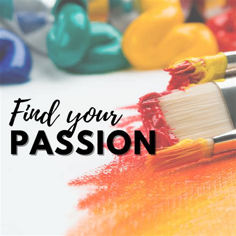 Identify Your Passions: