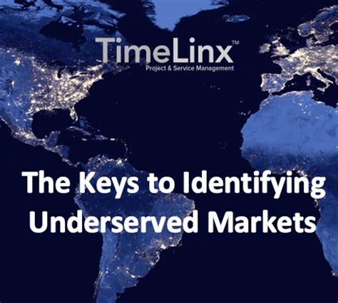 Identify an Underserved Market: