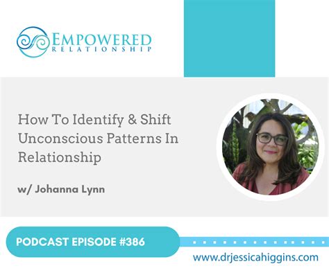 Identify and work through unconscious patterns: