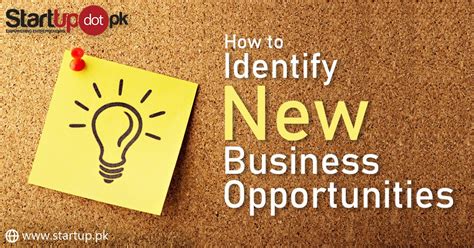 Identify new opportunities.