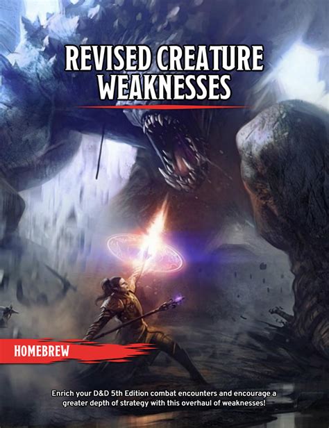 Identify the Creature's Weaknesses: