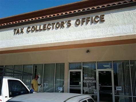 Identify the Tax Collector's Office: