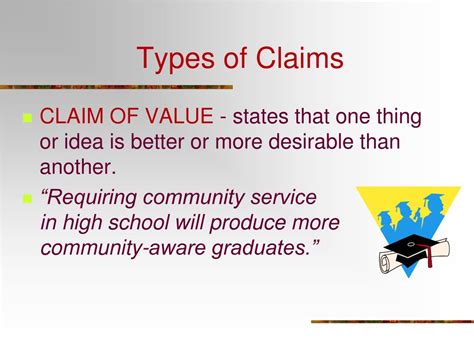 Identify the claim: