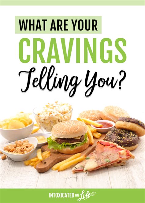 Identify your cravings: