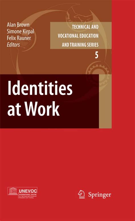 Identities at Work Technical and Vocational Education and Training Issues Concerns and Prospects Kindle Editon
