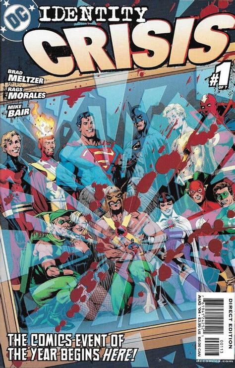 Identity Crisis 5 of 7 Justice League 201 Sale Reader