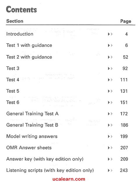 Ielts Practice Tests With Answer Key Epub