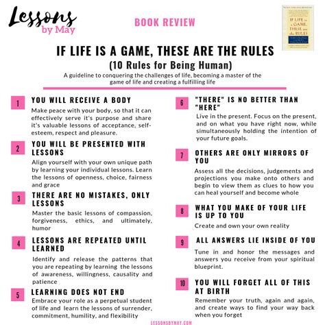 If Life Is a Game These Are the Rules Ten Rules for Being Human Epub