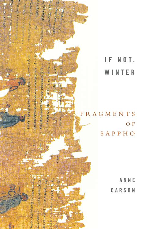 If Not Winter Fragments of Sappho PDF