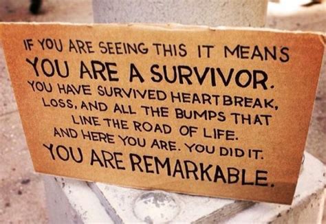 If you're a survivor, stick with your team.