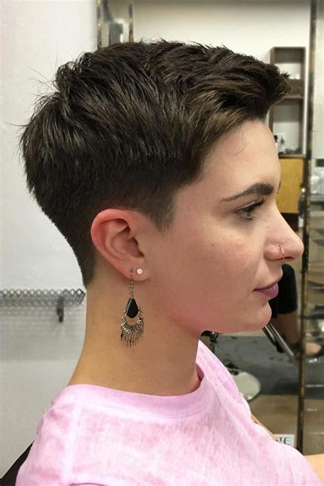 If you want a more edgy look, a boycut may be a good option for you.