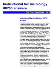 If8765 Answers PDF