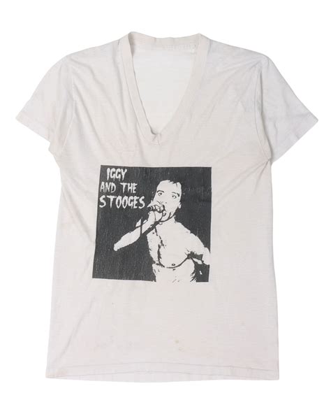 Iggy Pop and The Stooges T-Shirt: A Timeline