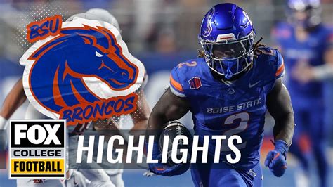 Ignite Your Run: Unleashing the Unstoppable Boise State Running Back