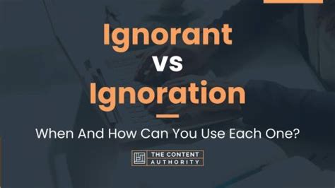 Ignoraction