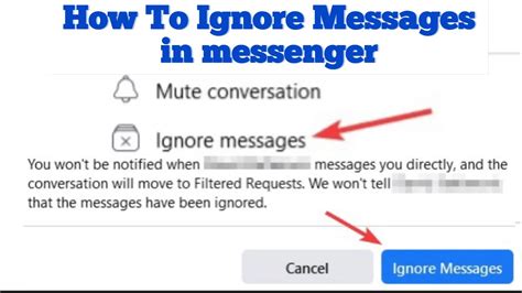 Ignoring the Message: