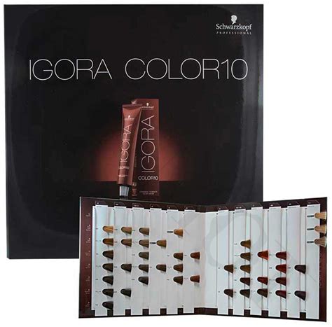 Igora Color 10 Color Chart