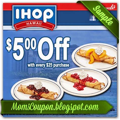 Ihop Coupons Printable