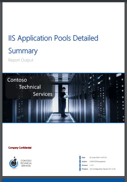 Iis Server Report Centrel Solutions Network Automation PDF