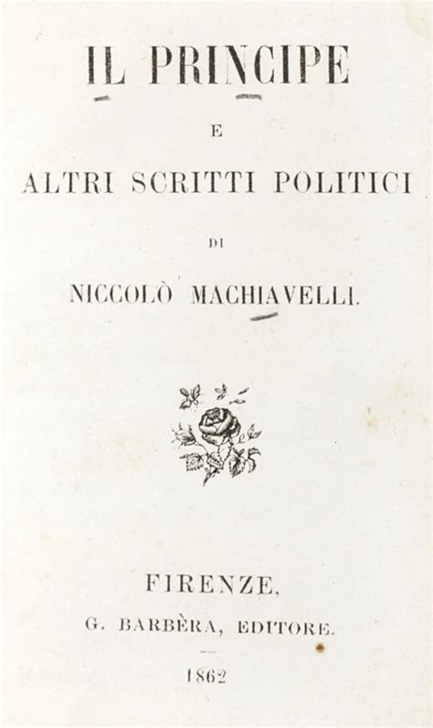 Il Principe E Altri Scritti Politici Italian Edition Doc