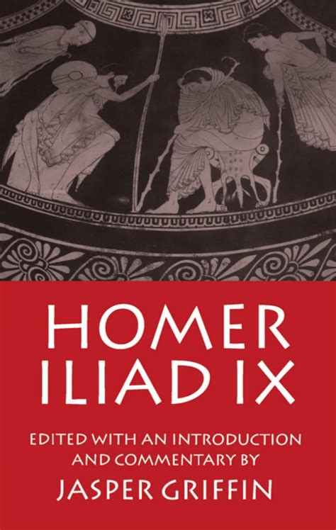 Iliad Book 9 English and Ancient Greek Edition Reader