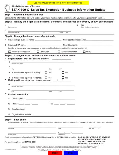 Illinois Tax Exempt Form: Everything You Need to Know