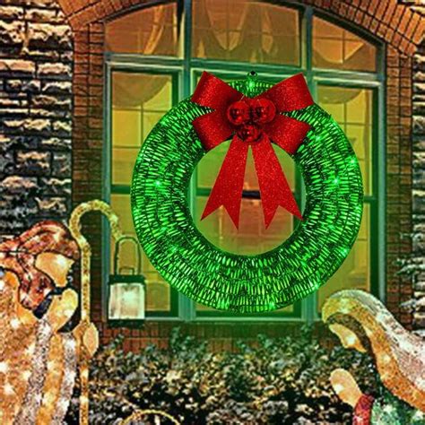 Illuminate Your Festivities with 10,000+ LED Christmas Wreaths