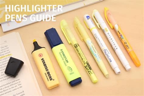 Illuminate Your Text: A Guide to Choosing the Ultimate Highlighter Pen