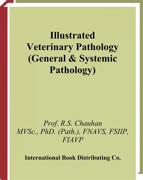 Illustrated Veterinary Pathology 1st Edition PDF