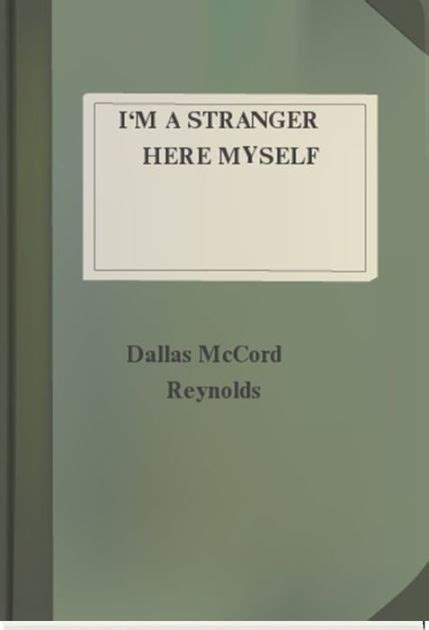 Im a Stranger Here Myself Ebook Reader