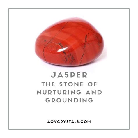 Image Jasper: The Stone of Grounding, Protection, and Transformation