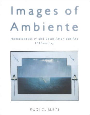 Images of Ambiente Homotextuality and Latino/a American Art Reader