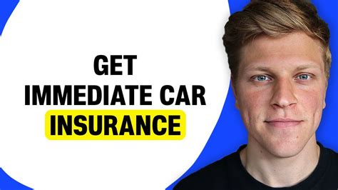 Immediate Car Insurance: Get Covered in Just 5 Minutes