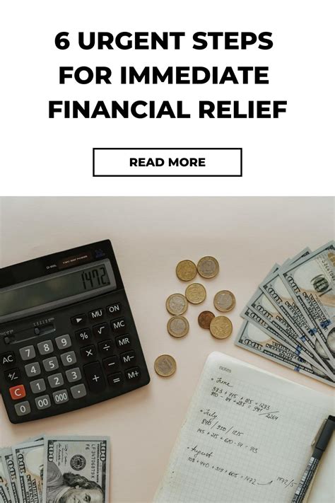 Immediate Financial Relief:
