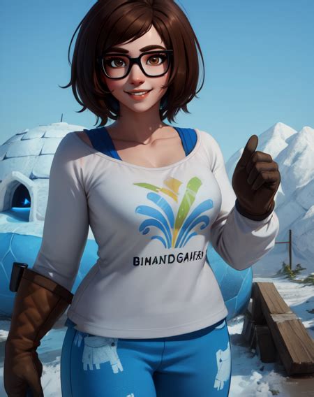 Immerse Yourself in the Arctic Tundra with Mei Overwatch Pajamas