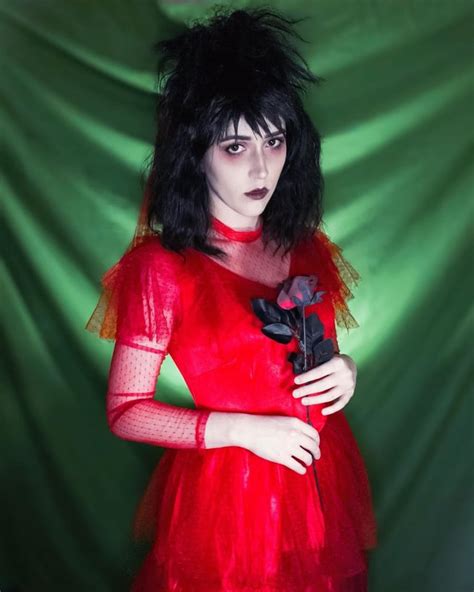 Immerse Yourself in the Spooky Allure of Lydia Deetz Cosplay