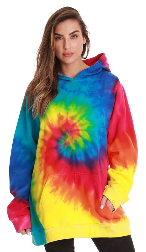 Immerse yourself in the vibrant world of tie dye pullover sweatshirts, where fashion and coziness intertwine seamlessly. This comprehensive guide delves into the captivating history, versatile styling options, and eco-friendly practices that make tie dye sweatshirts an indispensable wardrobe staple.