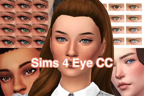 Immersive Eye Color Options for Your Sims