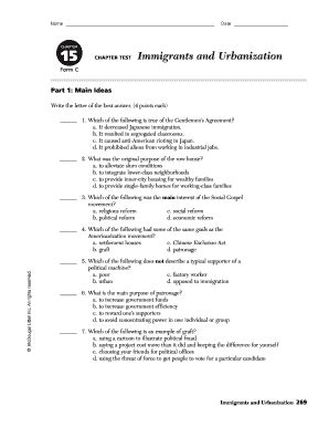 Immigrants And Urbanization Answer Key Mcdougal Epub