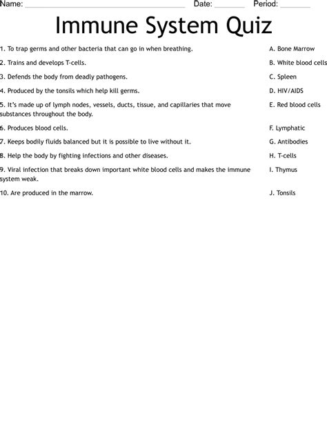 Immune System Quiz Answers Epub