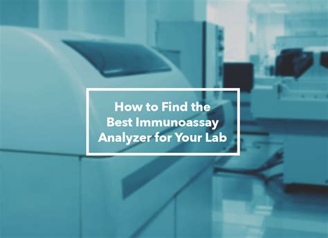 Immunoassay Lab Anaysis &amp Doc